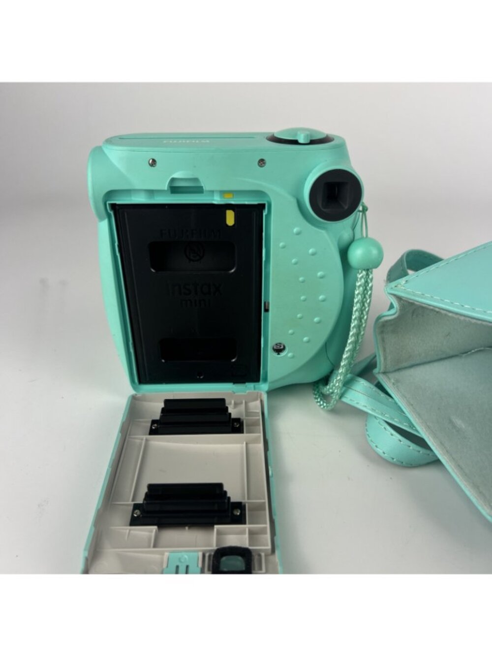 Fujifilm Instax Mini 7S Instant Camera Teal w/ Case Untested - Picture 5 of 5